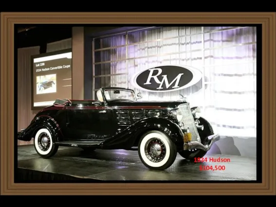 1934 Hudson $104,500