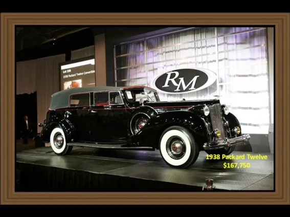 1938 Packard Twelve $167,750