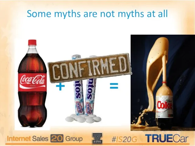Some myths are not myths at all + =
