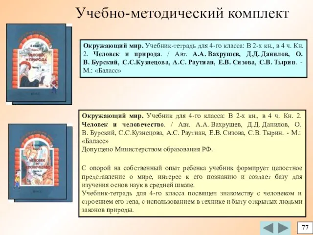 Окружающий мир. Учебник для 4-го класса: В 2-х кн., в 4 ч.