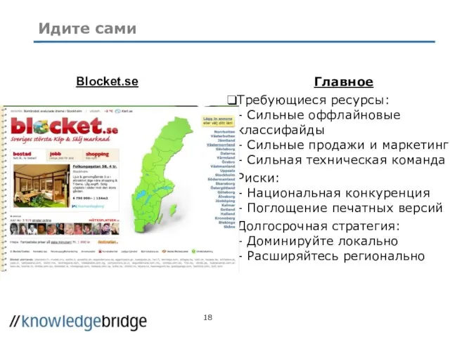 Идите сами Главное Требующиеся ресурсы: - Сильные оффлайновые классифайды - Сильные продажи