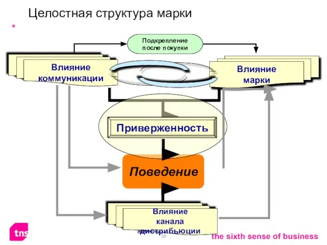 Поведение Приверженность Целостная структура марки