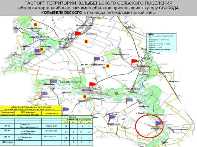 ПАСПОРТ ТЕРРИТОРИИ КОЛЫБЕЛЬСКОГО СЕЛЬСКОГО ПОСЕЛЕНИЯ обзорная карта наиболее значимых объектов прилегающих к