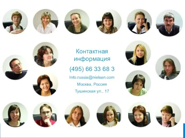 Presentation Name or Confidentiality Status Контактная информация (495) 66 33 68 3