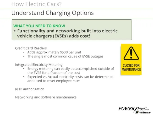 How Electric Cars? Understand Charging Options WHAT YOU NEED TO KNOW Functionality
