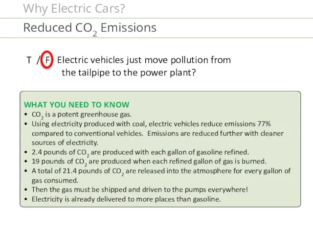 WHAT YOU NEED TO KNOW CO2 is a potent greenhouse gas. Using