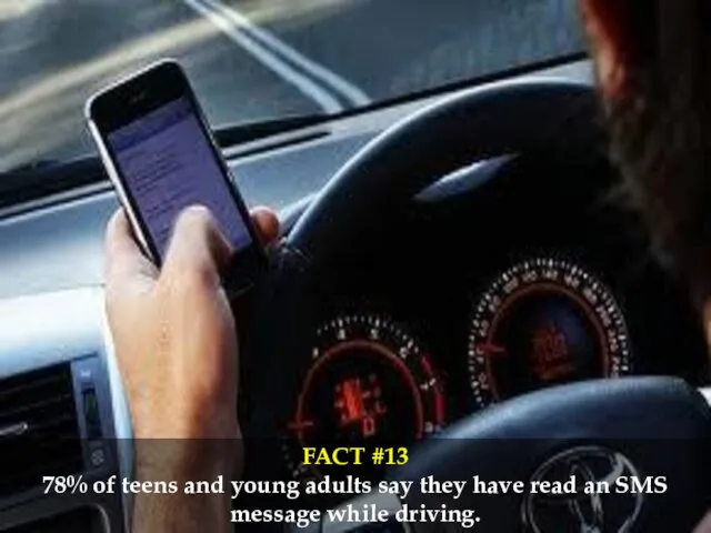 FACT #13 78% of teens and young adults say they have read