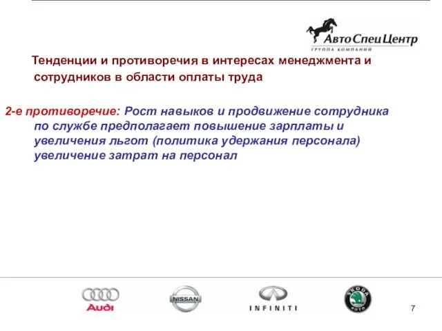 Тенденции и противоречия в интересах менеджмента и сотрудников в области оплаты труда