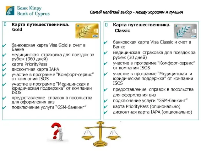 Карта путешественника. Gold банковская карта Visa Gold и счет в Банке медицинская