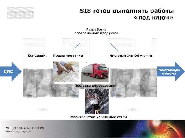 SIS готов выполнять работы «под ключ»