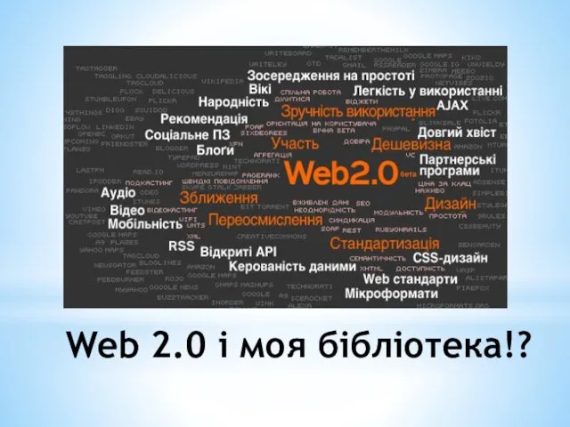 Web 2.0 і моя бібліотека!?