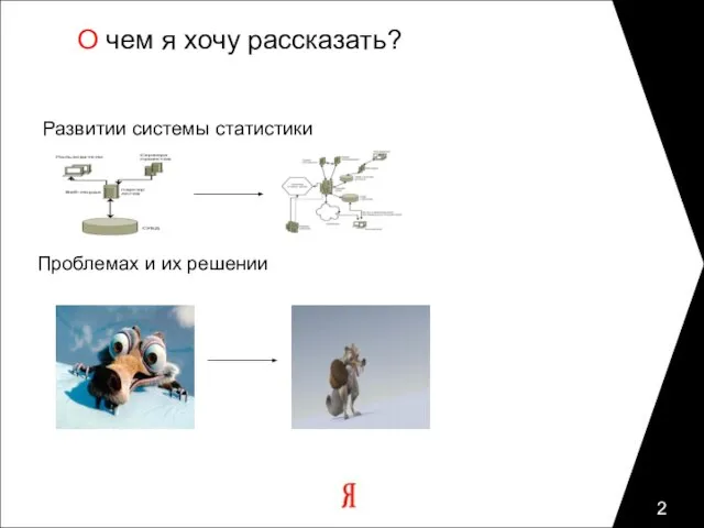 О чем я хочу рассказать? Развитии системы статистики Проблемах и их решении