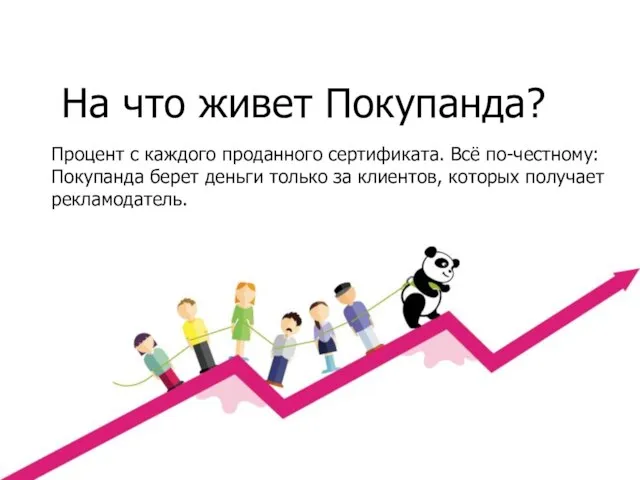 На что живет Покупанда? #pkpnd 2-й StartUpPoint 27 мая 2011, Томск Процент