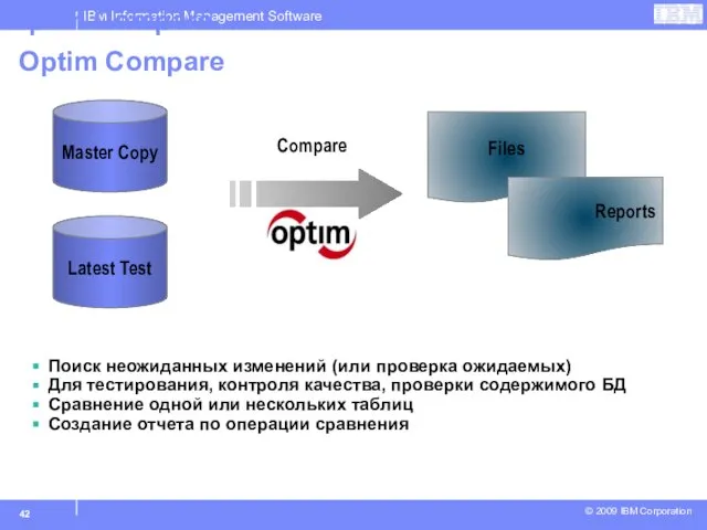 Optim Compare Optim Compare Поиск неожиданных изменений (или проверка ожидаемых) Для тестирования,