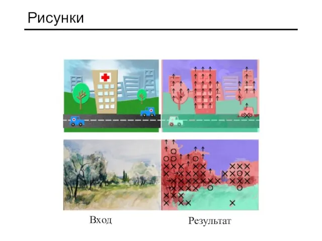 Рисунки Вход Результат