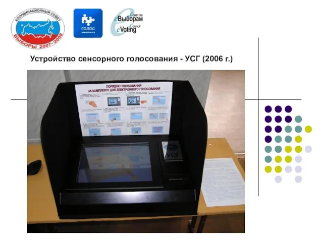 Устройство сенсорного голосования - УСГ (2006 г.)