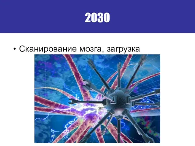 2030 Сканирование мозга, загрузка