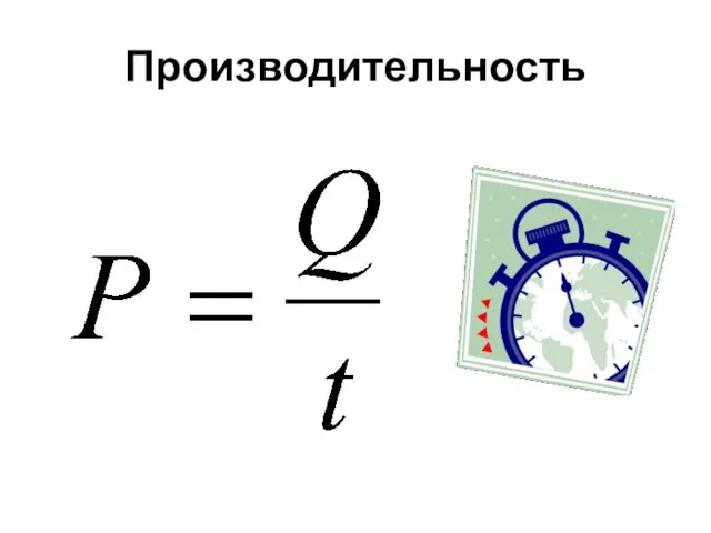 Производительность