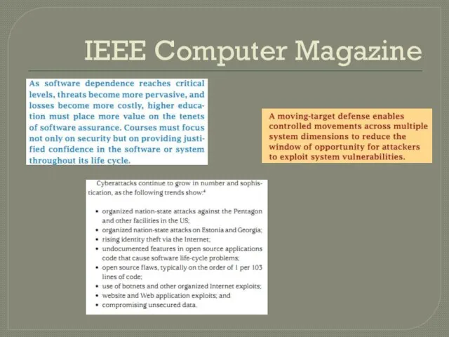IEEE Computer Magazine
