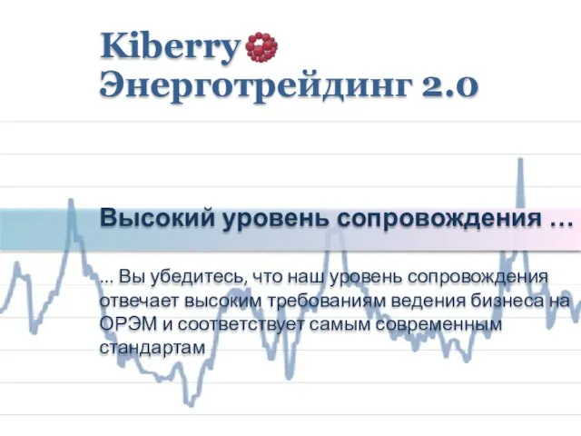 Высокий уровень сопровождения … ... Вы убедитесь, что наш уровень сопровождения отвечает