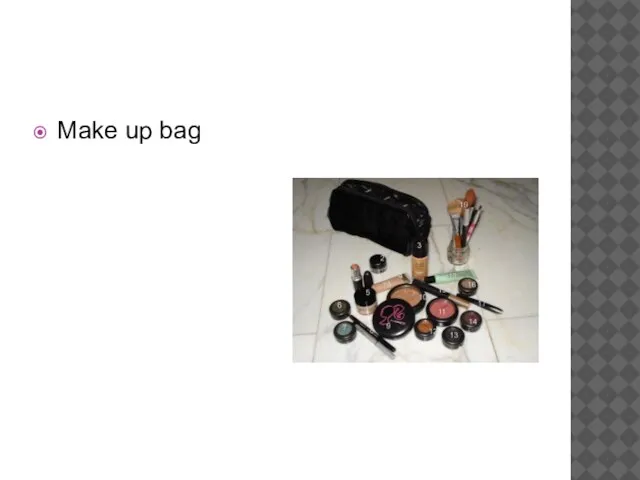 Make up bag