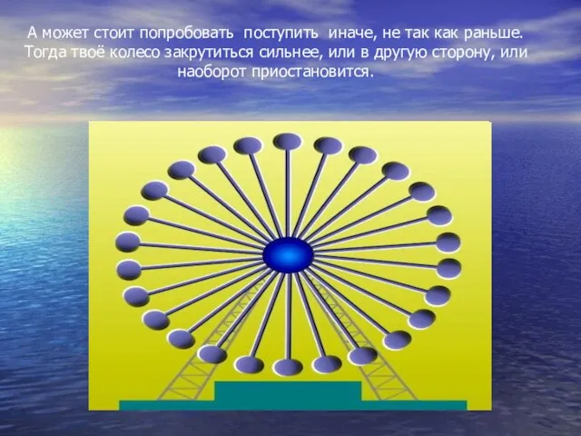 А может стоит попробовать поступить иначе, не так как раньше. Тогда твоё