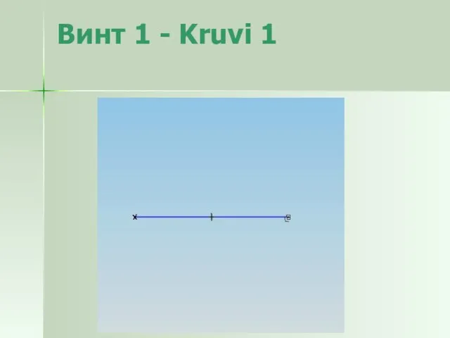 Винт 1 - Kruvi 1