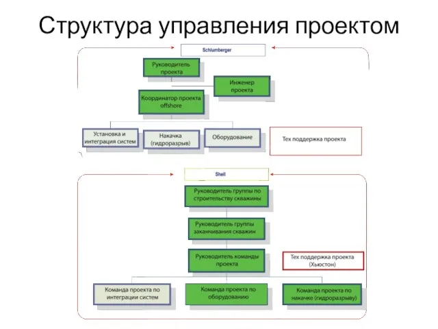 Структура управления проектом