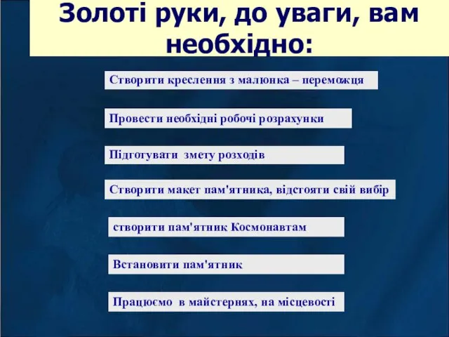 Золоті руки, до уваги, вам необхідно: Створити креслення з малюнка – переможця