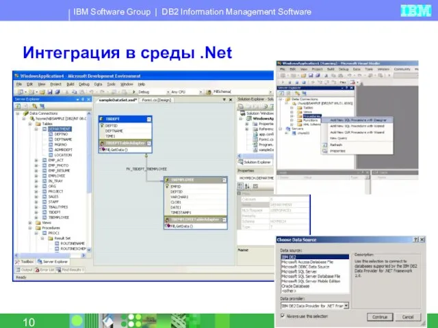 Интеграция в среды .Net