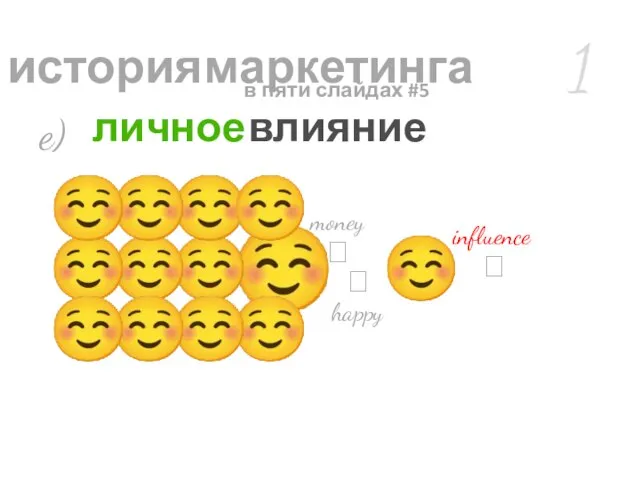 история маркетинга ☺ ? ☺ ☺ ☺ ☺ ☺ ☺ ☺ ☺