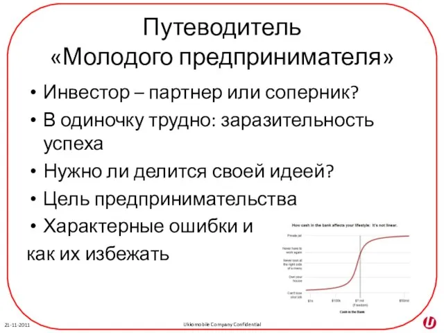 Путеводитель «Молодого предпринимателя» Инвестор – партнер или соперник? В одиночку трудно: заразительность