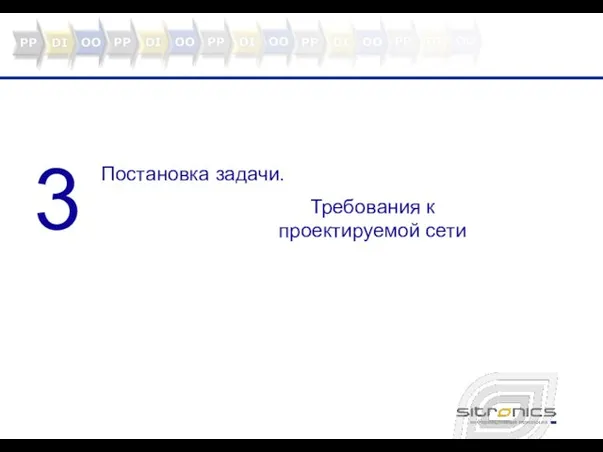 3 Постановка задачи. Требования к проектируемой сети