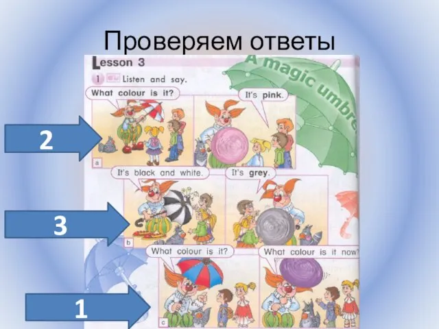 Проверяем ответы Воронцова Н.С. 2011-2012 1 2 3