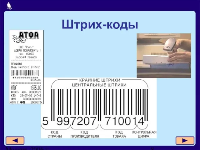 Москва, 2006 г. Штрих-коды