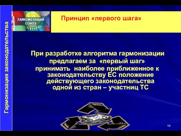 Принцип «первого шага» При разработке алгоритма гармонизации предлагаем за «первый шаг» принимать