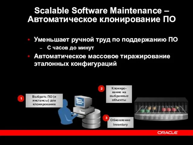 Scalable Software Maintenance – Автоматическое клонирование ПО Уменьшает ручной труд по поддержанию