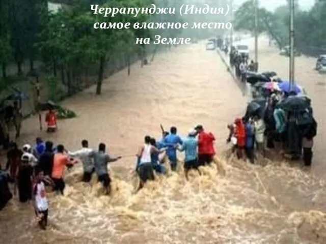 Черрапунджи (Индия) - самое влажное место на Земле