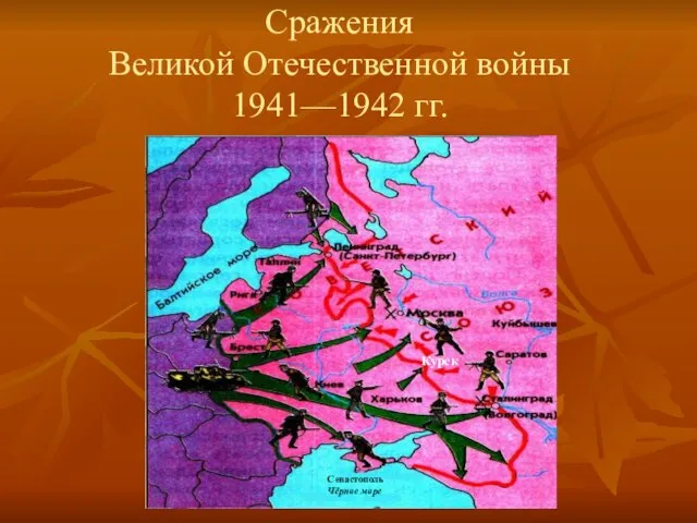 Сражения Великой Отечественной войны 1941—1942 гг.