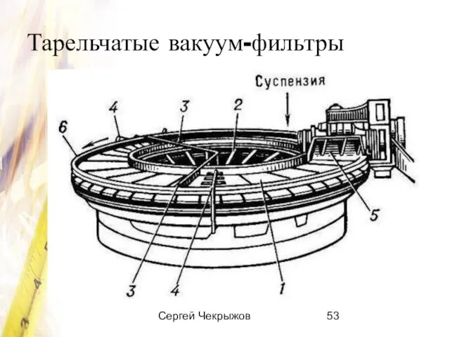 Сергей Чекрыжов Тарельчатые вакуум-фильтры