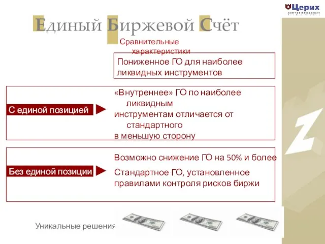 Единый Биржевой Счёт Сравнительные характеристики Уникальные решения