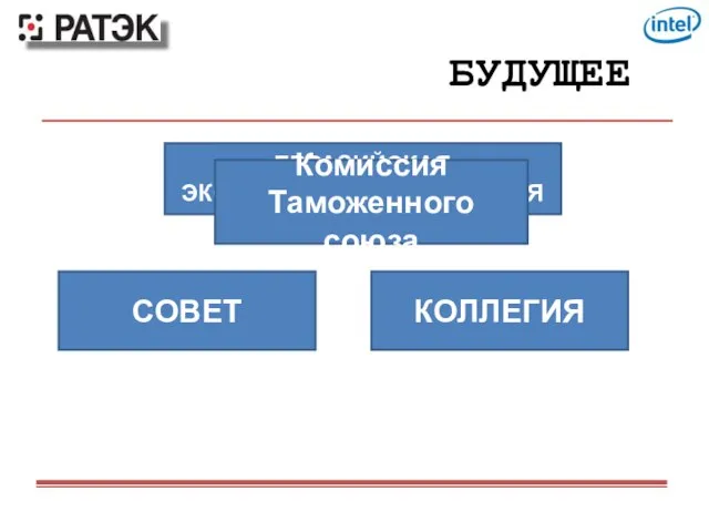 БУДУЩЕЕ ЕВРАЗИЙСКАЯ ЭКОНОМИЧЕСКАЯ КОМИССИЯ СОВЕТ КОЛЛЕГИЯ Комиссия Таможенного союза