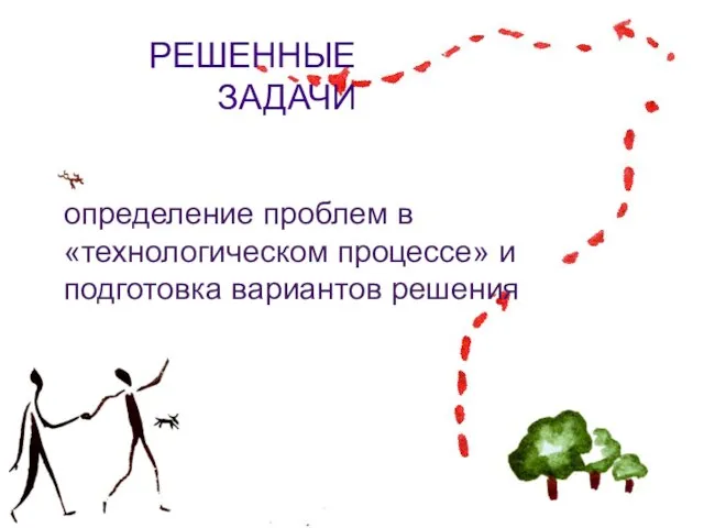 РЕШЕННЫЕ ЗАДАЧИ определение проблем в «технологическом процессе» и подготовка вариантов решения