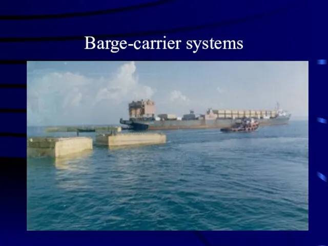 Barge-carrier systems