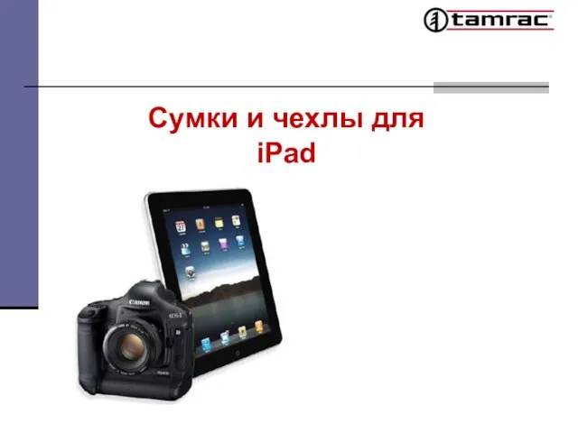 Сумки и чехлы для iPad