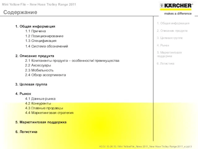 1. Общая информация 1.1 Причина 1.2 Позиционирование 1.3 Спецификация 1.4 Система обозначений