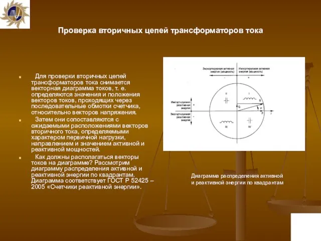 Проверка вторичных цепей трансформаторов тока Для проверки вторичных цепей трансформаторов тока снимается