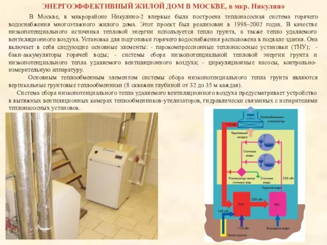 ЭНЕРГОЭФФЕКТИВНЫЙ ЖИЛОЙ ДОМ В МОСКВЕ, в мкр. Никулино В Москве, в микрорайоне