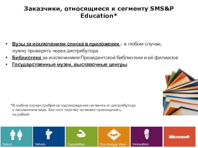 Вузы за исключением списка в приложении – в любом случае, нужно проверять