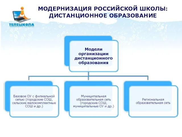 МОДЕРНИЗАЦИЯ РОССИЙСКОЙ ШКОЛЫ: ДИСТАНЦИОННОЕ ОБРАЗОВАНИЕ